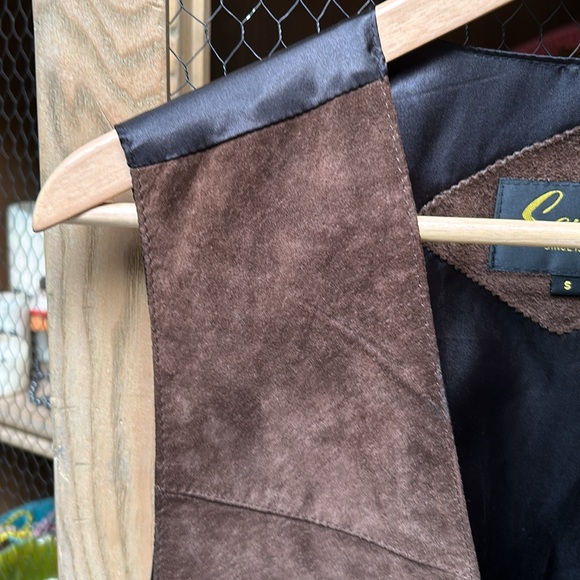 Vintage Scully Suede Leather Vest - Picture 7 of 12